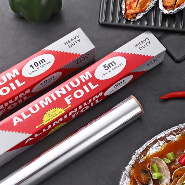 IC 5m husholdningsforsterket aluminiumsfolie for engangsbaking