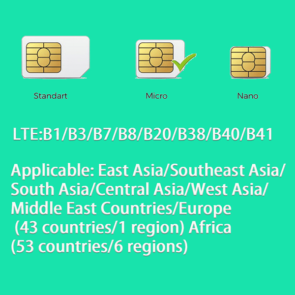 4G LTE Router WiFi Mobilt Hotspot Trådlös Mifi Modem Router