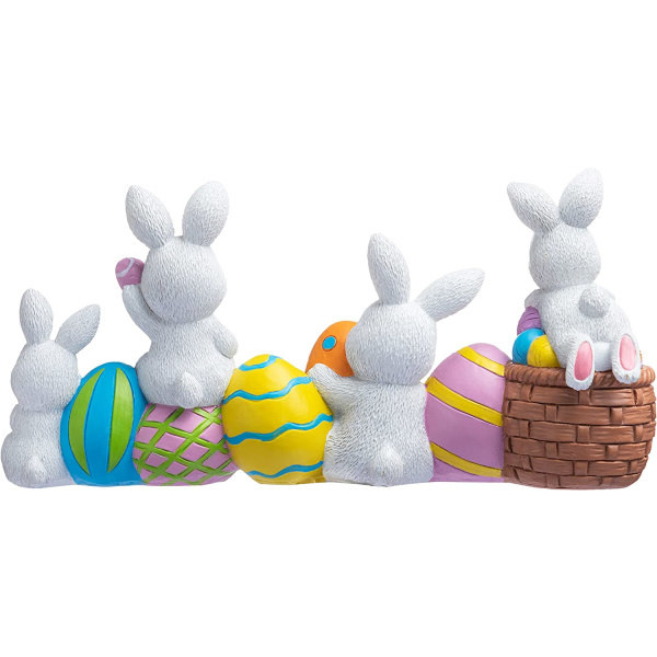 IC NOE Påskehare-Egg Harpiks Ornament