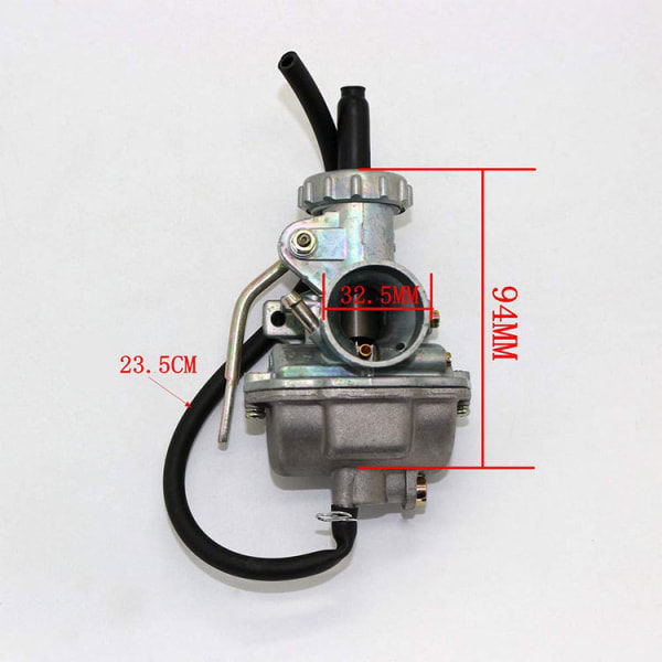 IC-kaasutin 16mm PZ16 50cc 70cc 90cc 110cc 125cc
