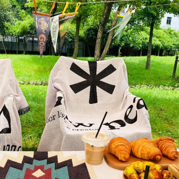 IC Multifunktionell picknickfilt Andningsbar filt Lätt och snabb