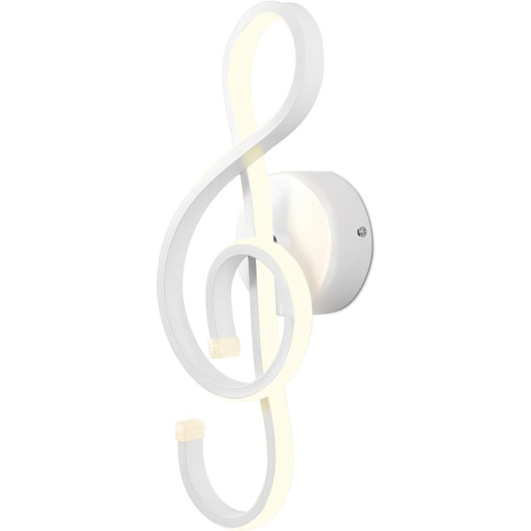 IC 22W Moderne LED Vegglampe Innendørs LED Vegglampe Kreativ Vegglampe LED Musikk Symbol Kunstdekorasjon for Soverom Stue