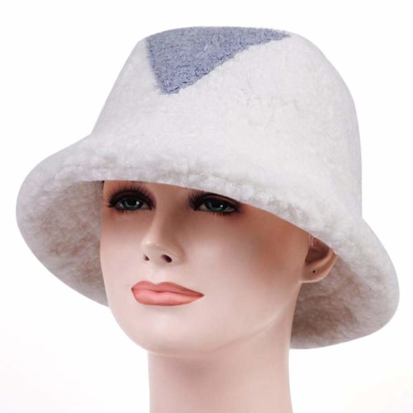 IC Herr Vinter Bucket Hat Dam Warm Soft Comfort Hat Bucket Hat rosa