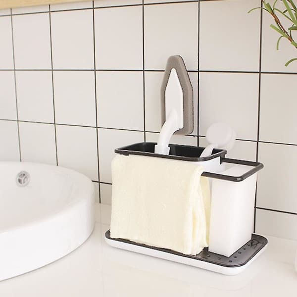 IC CNE Køkkenvask Caddy Organizer, Svampeholder Kompatibel