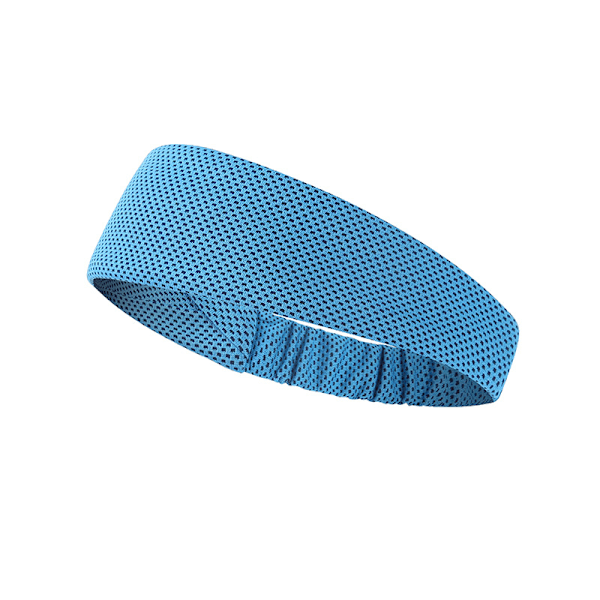 Nytt sommer fitness kult sports pannebånd utendørs sports elastisk pannebånd tofarget pannebånd Red