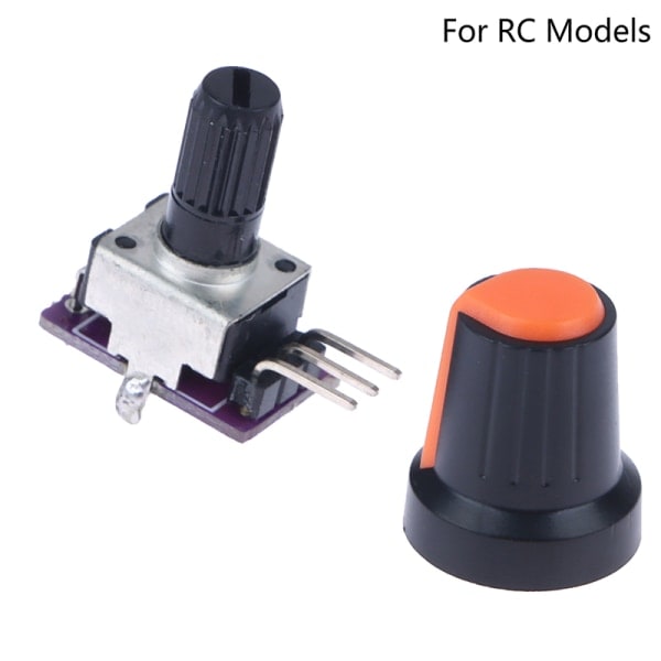 IC Mini Styrväxel Tester Styrenhet ESC-signalutgång 3-5V Par Svart