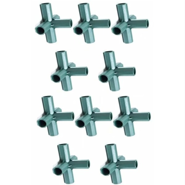 IC 10 stk 16 mm Drivhusramkoblinger, Drivhusplasttilbehør for hagerammer Fruktburstaket Drivhusrammer