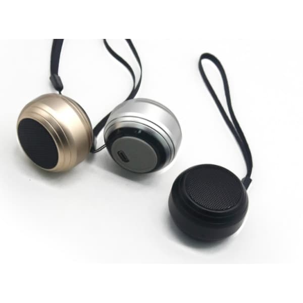 IC mini Bluetooth-højttaler, bærbar trådløs Bluetooth-højttaler (sort)