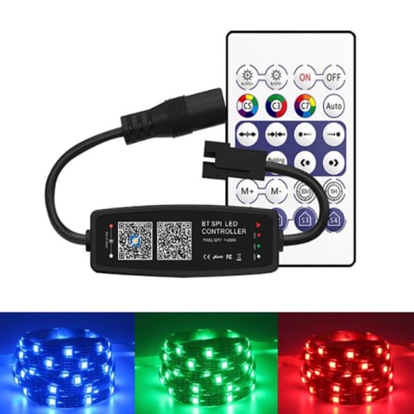 IC WS2812B Bluetooth Musikstyring til LED-lysstrimler USB APP B