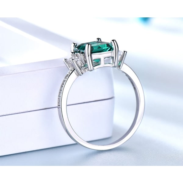 IC Ringar Zirkondia Diamant Ringar för Kvinnor Present Högkvalitativa Justerbar