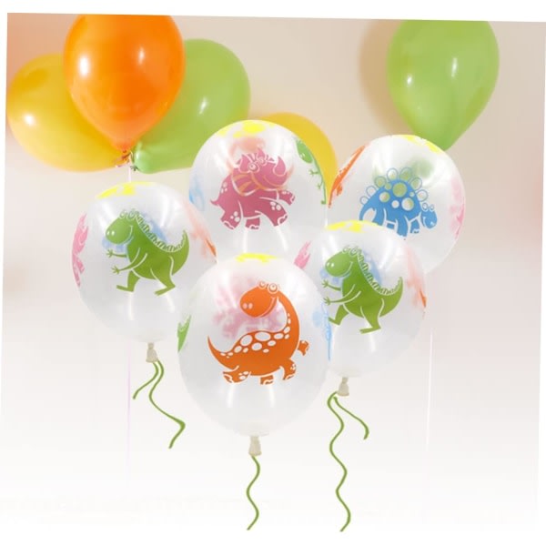 IC Klara ballonger 100 st Set Barnfesttillbehör Barnfesttillbehör Läpinäkyvä ballong Latexballonger Ballonger Festtillbehör Födelsedag