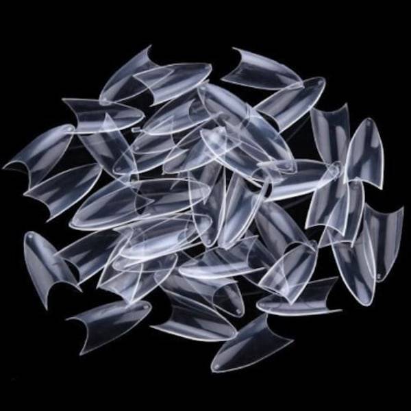 500 st Stiletto Nagelspetsar Lösnaglar Nagelspetsar Clear