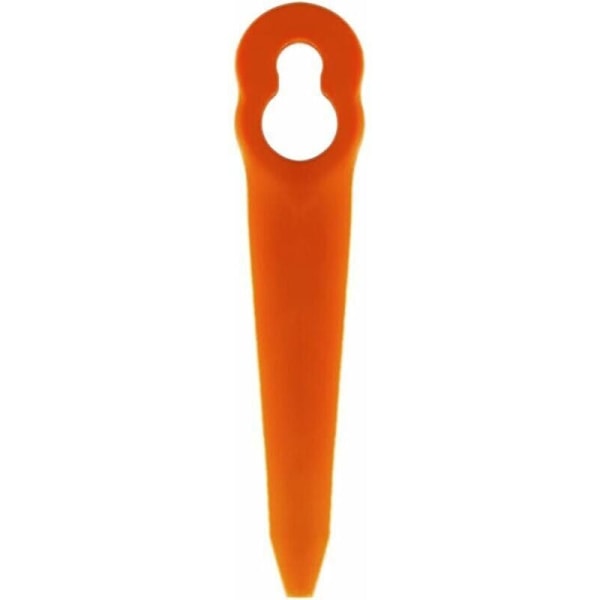 Pakke med 100 kompatible kniver for Stihl PolyCut 2-2 PolyCut 3-2, FSA 45 FSA 57 FSE 52, plastkniver for Stihl trådløs trimmer..DEBUNS