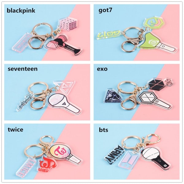 Nøkkelring Nøkkelringer BLACKPINK BLACKPINK IC