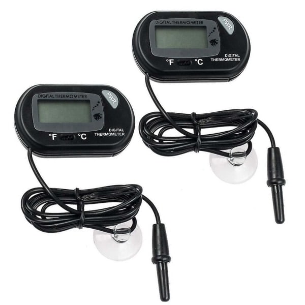 IC Akvarium Termometer LCD Digital Akvarium Termometer Med Sugkopp