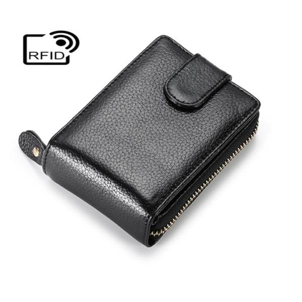 IC RFID-lompakko Musta