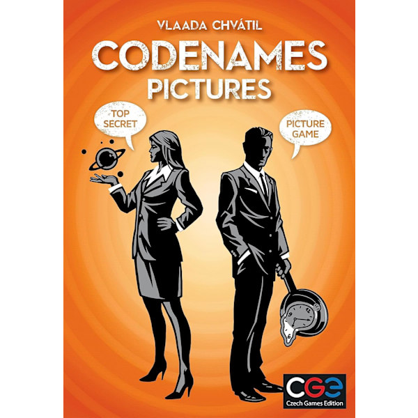 Codenames Picture Party -lautapeli, korttipeli