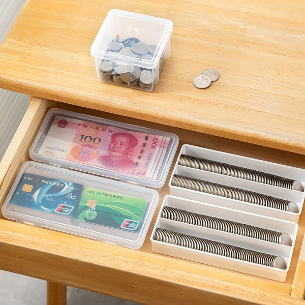 IC Bärbar förvaringslåda Papperspengar Album Valuta Case C B