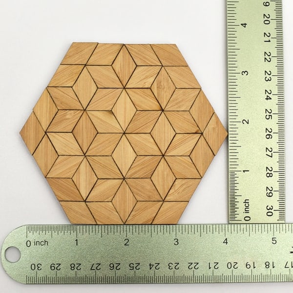 48 kpl Nukkekoti Miniatyyri Lattiapäällysteet 3D Seinätarrat