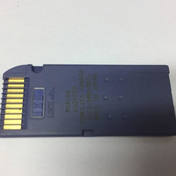 Gammalt kamera Psp minneskort