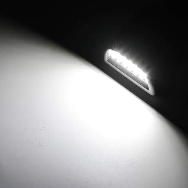 IC - Stycken Vattentäta Full LED-Nummerskyltljus LED-nummer Nummerskyltlampa Bakljus 6000K Diamond White