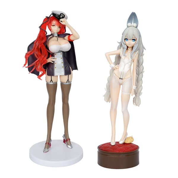 IC 26 cm samlemodell Honolulu Light Armor Anime Girl Figur S A2