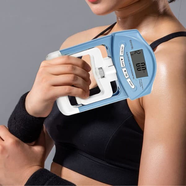 IC 200 lbs/90 kg digital greppmätare registrerar automatiskt