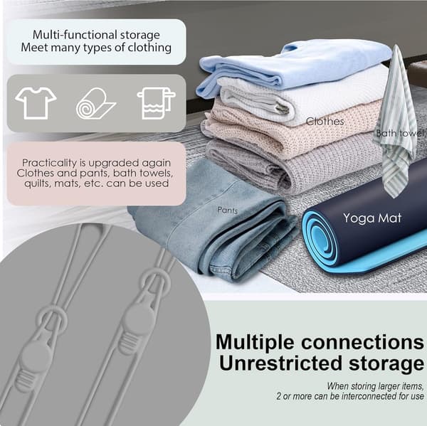 12 Pieces - 10 cm - 18 cm - Silicone Cable Ties - Cable Organizer - Cable Management - Reusable - Home - School - Travel