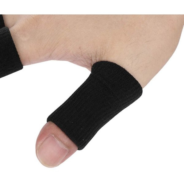 IC Itoda Elastiske Fingerbeskyttere Sport Fingerstøtteærmer Tommelfinger