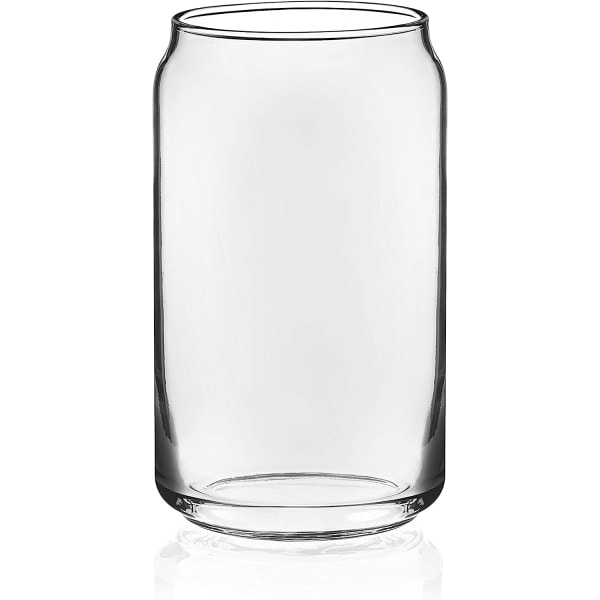IC 4-delt sett, 400ML, klassisk konserveringsglass, egnet for bar, fest og familiebruk.