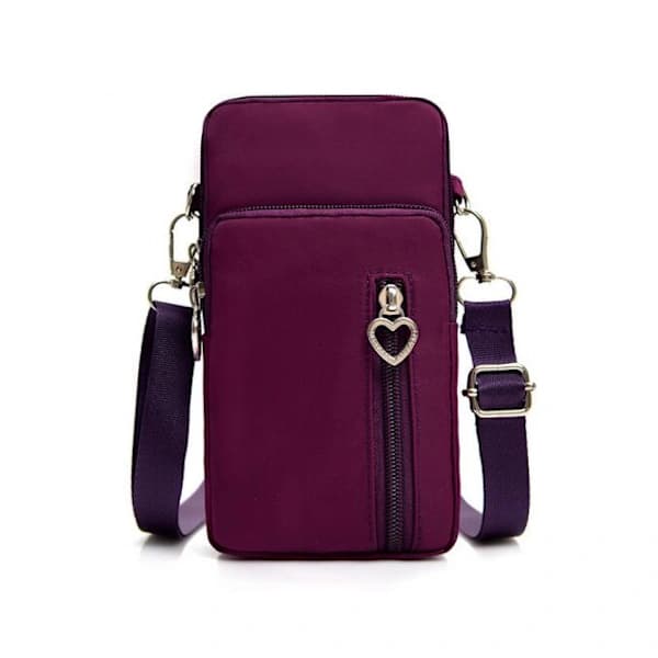Mobile Shoulder Bag Purple Purple Lila