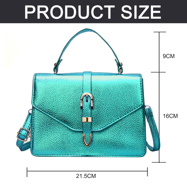 IC Crossbody-väskor för kvinnor, justerbar axelrem Crossbody grön