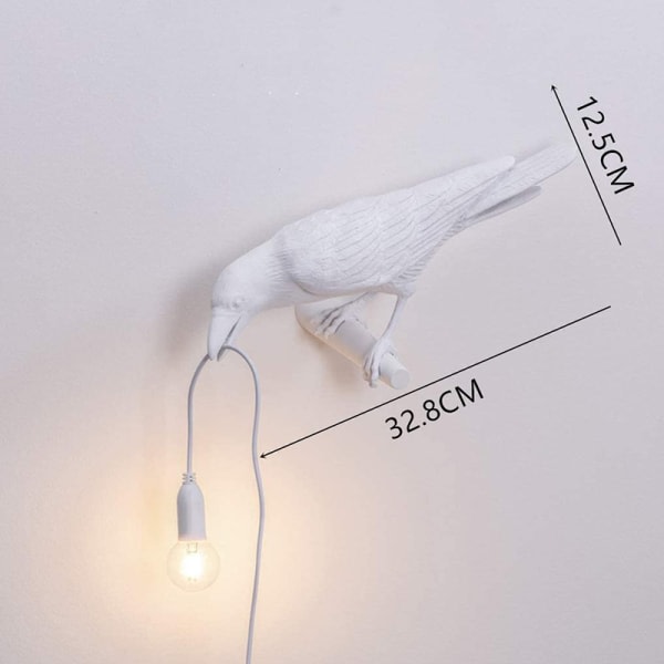 IC Bordlamper Soveværelse Resin Crow Skrivebordslampe Senglampe Lysvæg