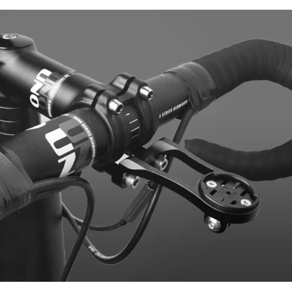 Cykeldatorfäste Garmin/Bryton Svart Sort
