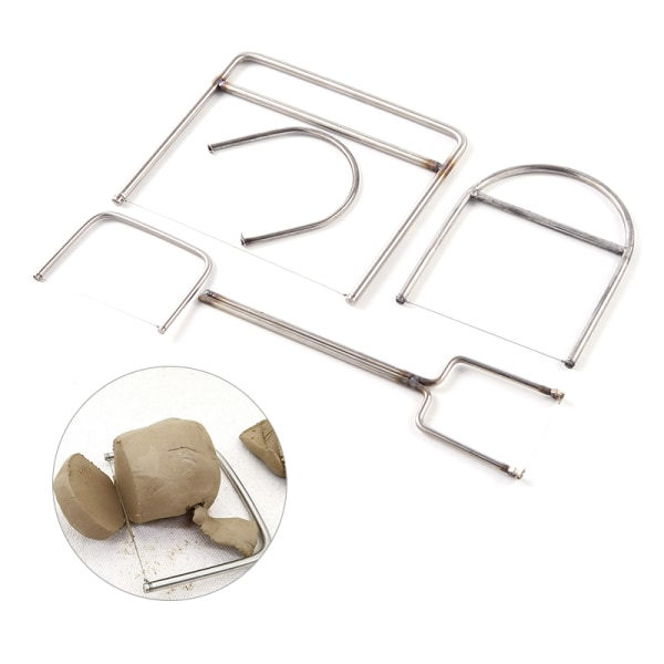 IC Clay Wire ter off Tool för Keramik Keramik Wheel Handcraft Scu E