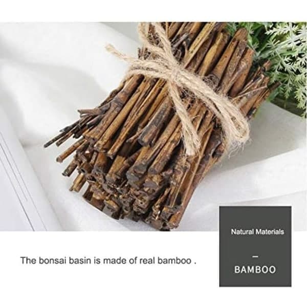 IC 28 cm Kunstige planter - Blandet bambuspotte, interiørdesign