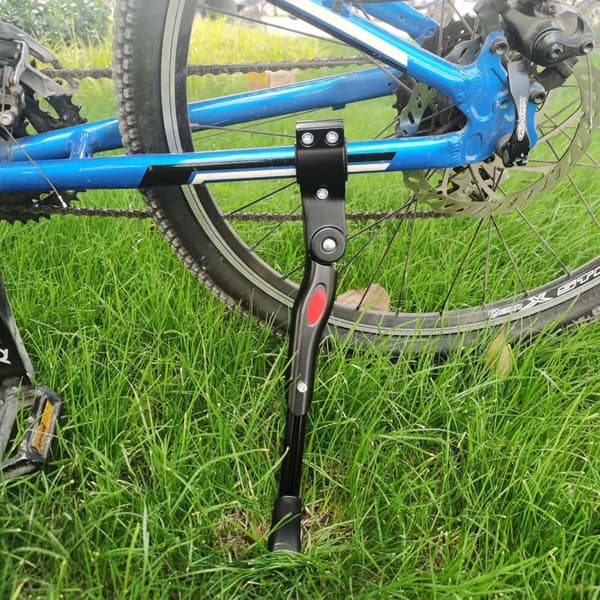 Cykelstativ - Længdejusterbart - Sort - Enkelt - Mountainbikestativ - Stativ - cyklen - MTB - installer - Aluminium