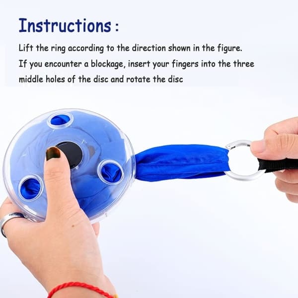IC Shrink Disc Shopping, sammenleggbar handlepose, bærbar matpose