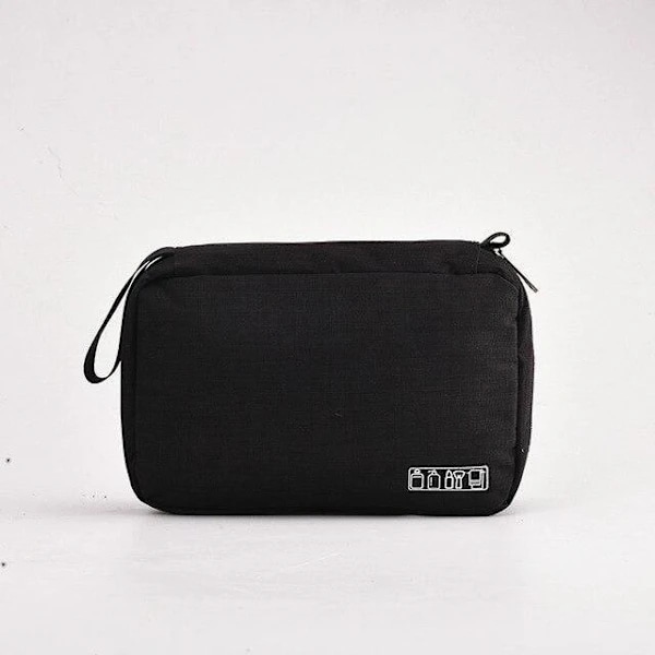 Makeup taske / Toilettaske - Makeup Bag Sort Sort Svart