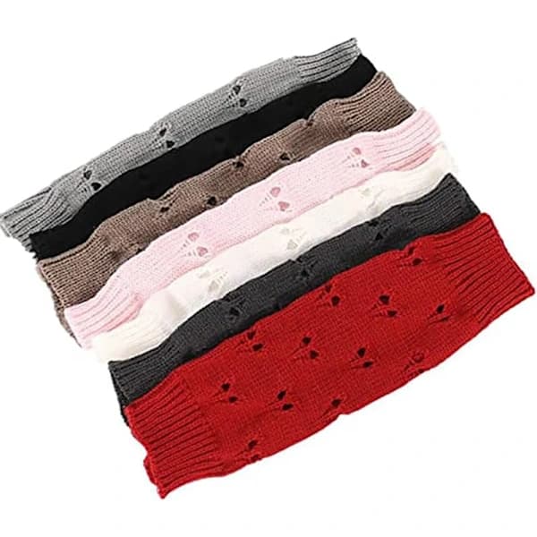 Handsker Tilbehør Fingerløse Handsker Ødelagte Langærmede Armvarmere Y2k Armmanchet Harajuku