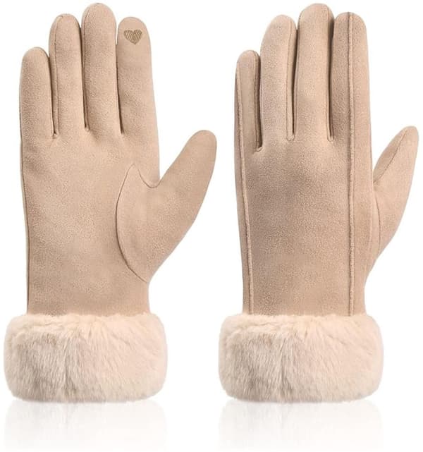 Isolerede Touchscreen-handsker, Vinterhandsker, Vindtætte og Kuldebestandige Handsker, Isolerede Handsker til Kvinder, til cykling