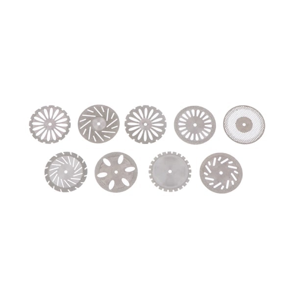 IC 9st Tandlaboratorium Diamantdisk Dubbelsidig 22mm x 0,20mm för porslin