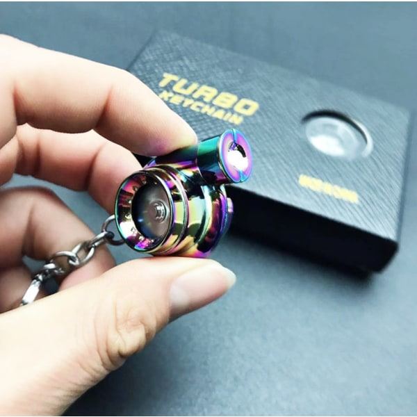 Bil turbo nøkkelring metall eativ IC