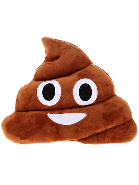 Pøppemoji-pute 1000