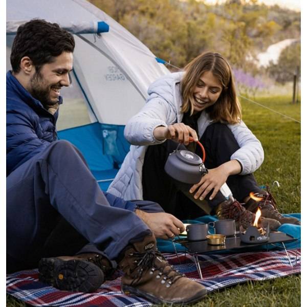 IC Fällbart Camping Minibord Utomhus Hopfällbart Litet Bord