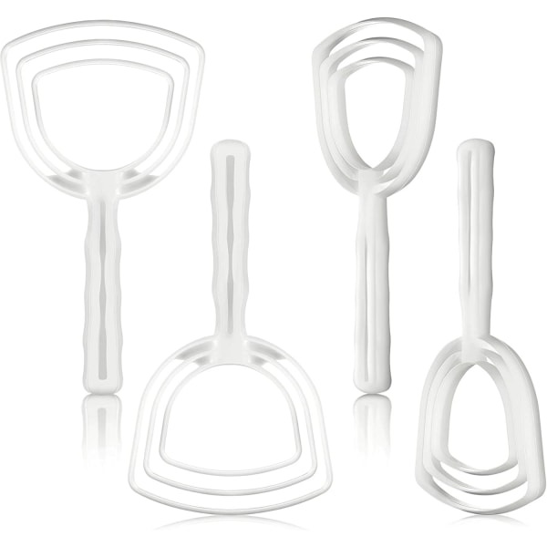 IC 4-pack Köttskrapa, Bendammskrapa, Benskrapa, Vit Poly