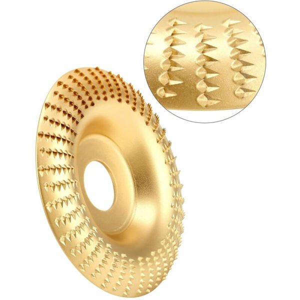 4 stk. træslibeskive, træslibeskive, indvendig diameter 22,2 mm til vinkelslibere