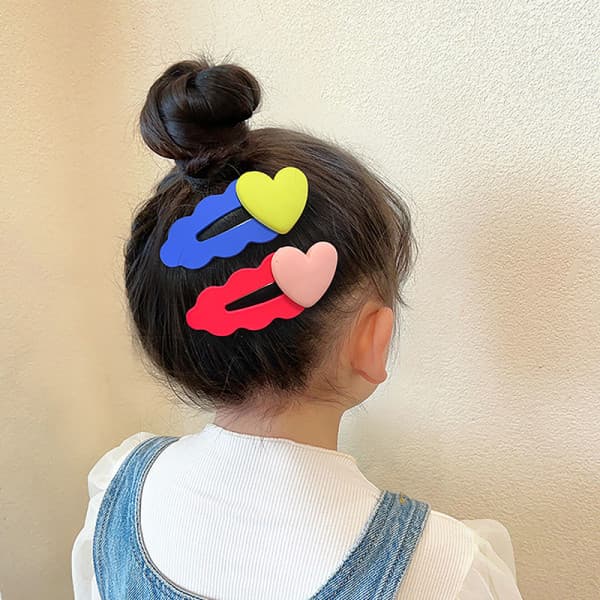 IC 5 stk tegnede hårnåle Lovely Child Kvinde Hårklemmer Tilbehør A8