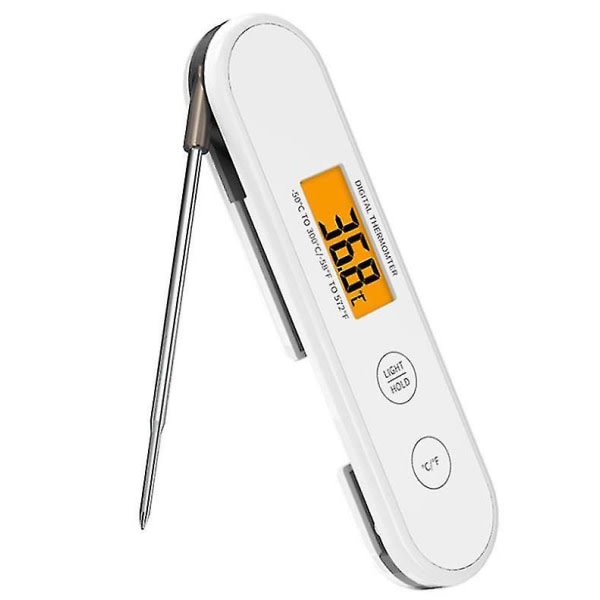 IC Instant Read Kötttermometer, Digital Vattentät Grillkötttermometer