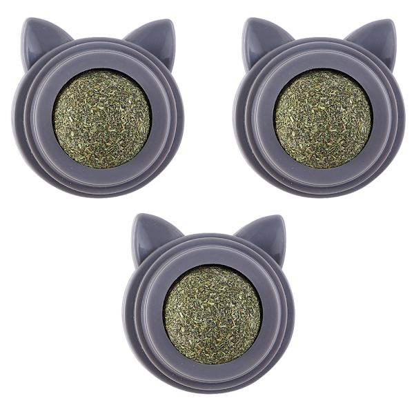 3 kpl Catnip-palloa Ekologisk kissapallo Kissanminttulelu Interaktiivinen kissanlelu
